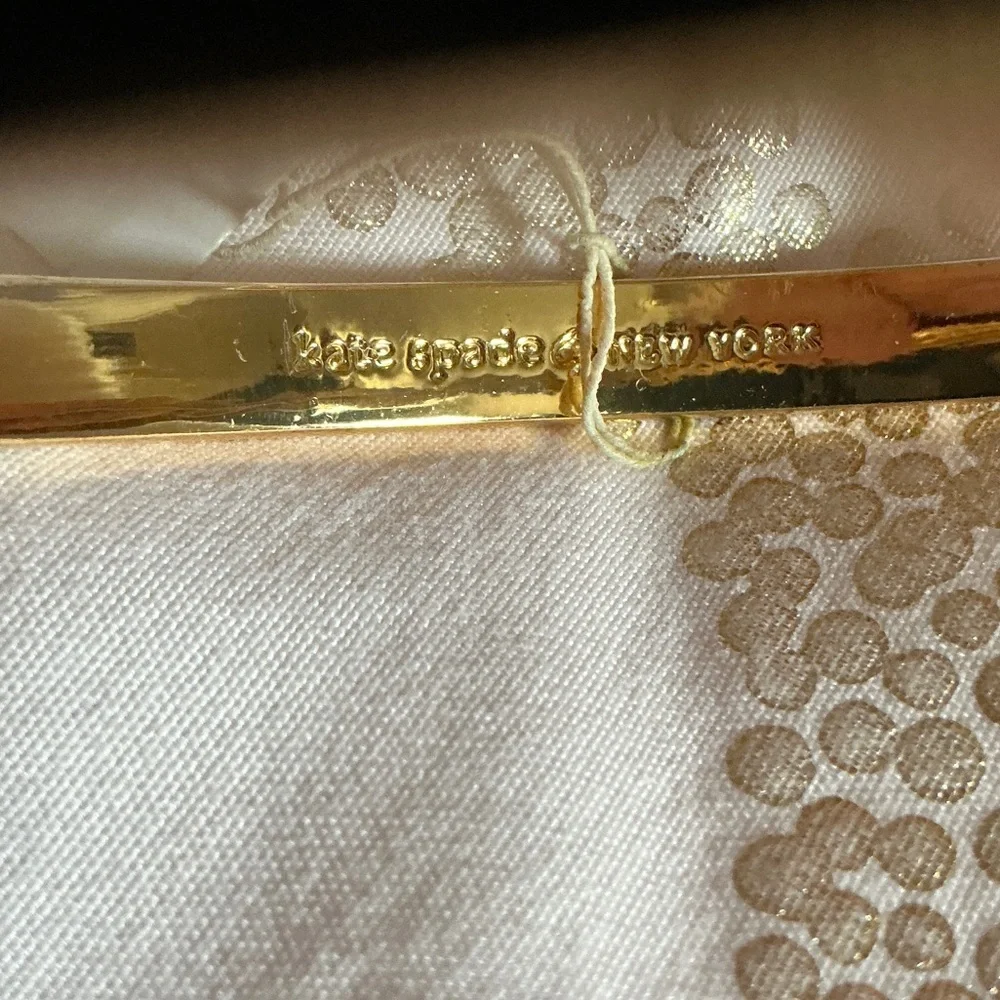 Kate Spade Black and Gold Take a Bow Bracelet - Picture 4 of 4